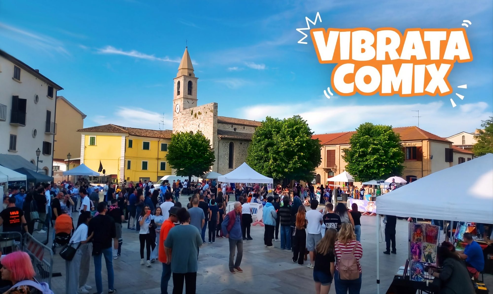 Vibrata Comix: tre ragazzi, un evento, centinaia di persone